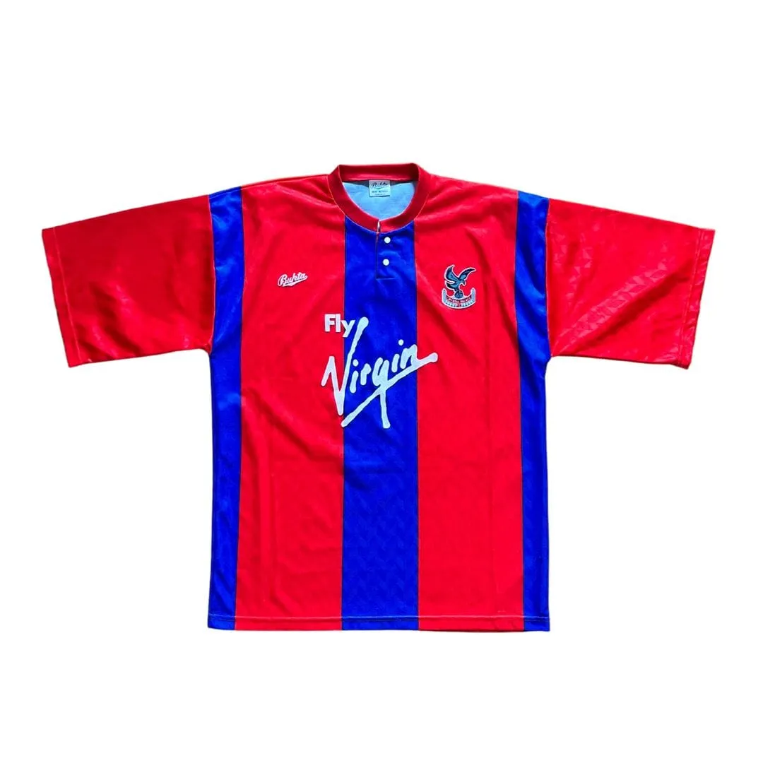 1990-91 Crystal Palace home shirt (Excellent) M