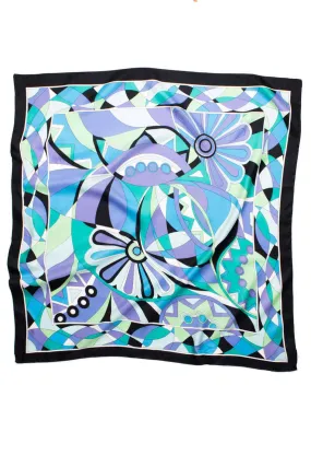 60s Pucci-Esque Psychedlic Print Scarf