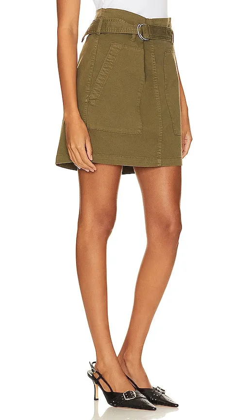ANINE BING Aveline Skirt in Olive
