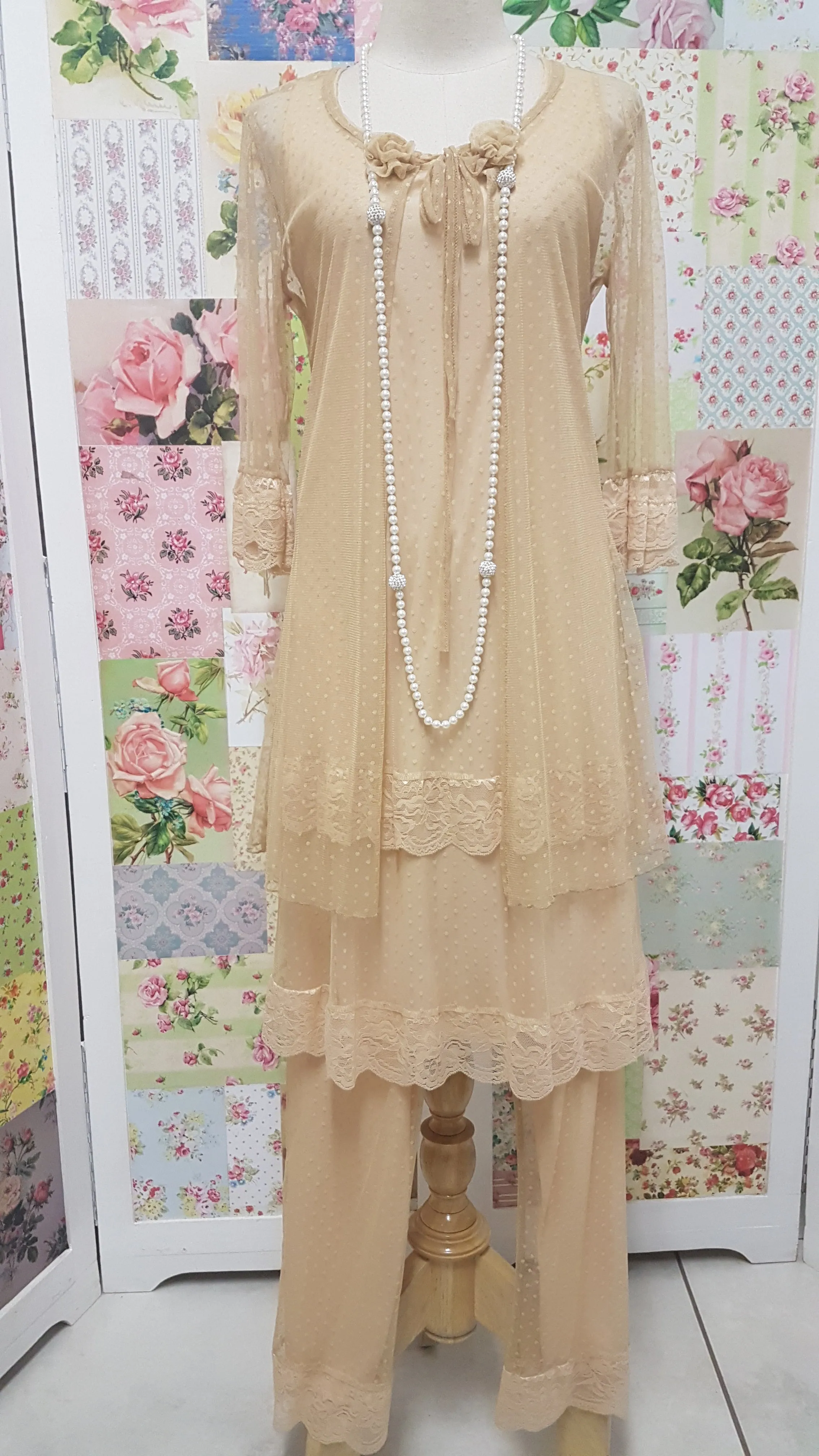 Camel 3-Piece Pants Set SA012