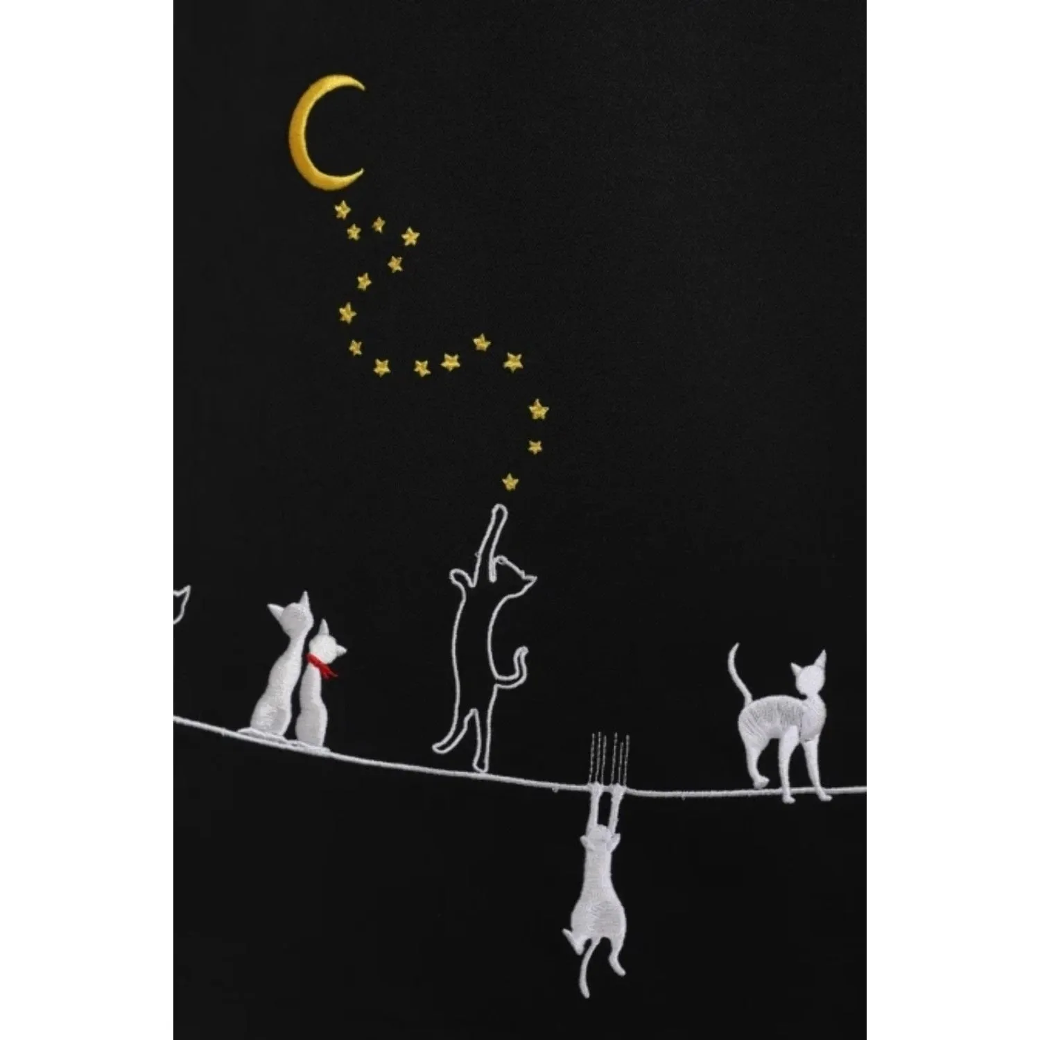 Cats On A Roof Womens Skirt