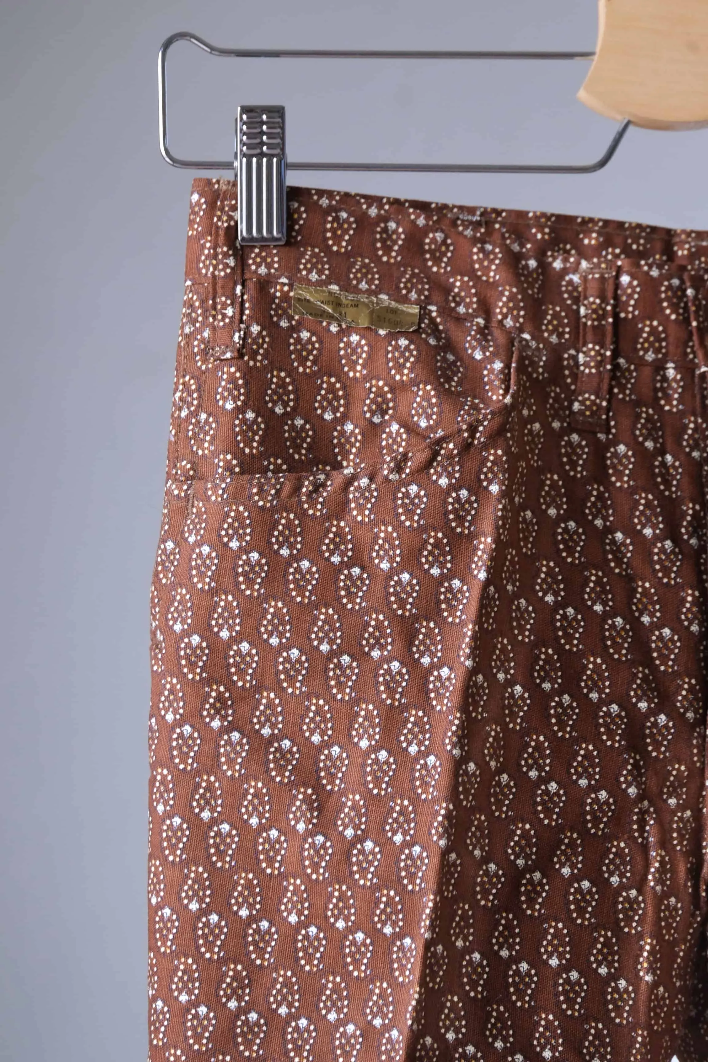 CONTUR Vintage Paisley 70s Bell Bottoms