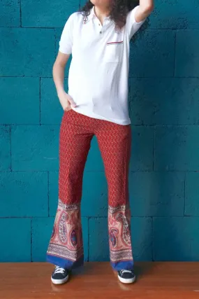 CONTUR Vintage Paisley 70s Bell Bottoms