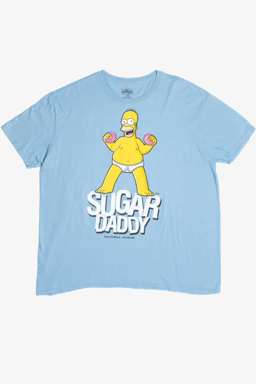 "Sugar Daddy" The Simpsons Universal Studios T-Shirt