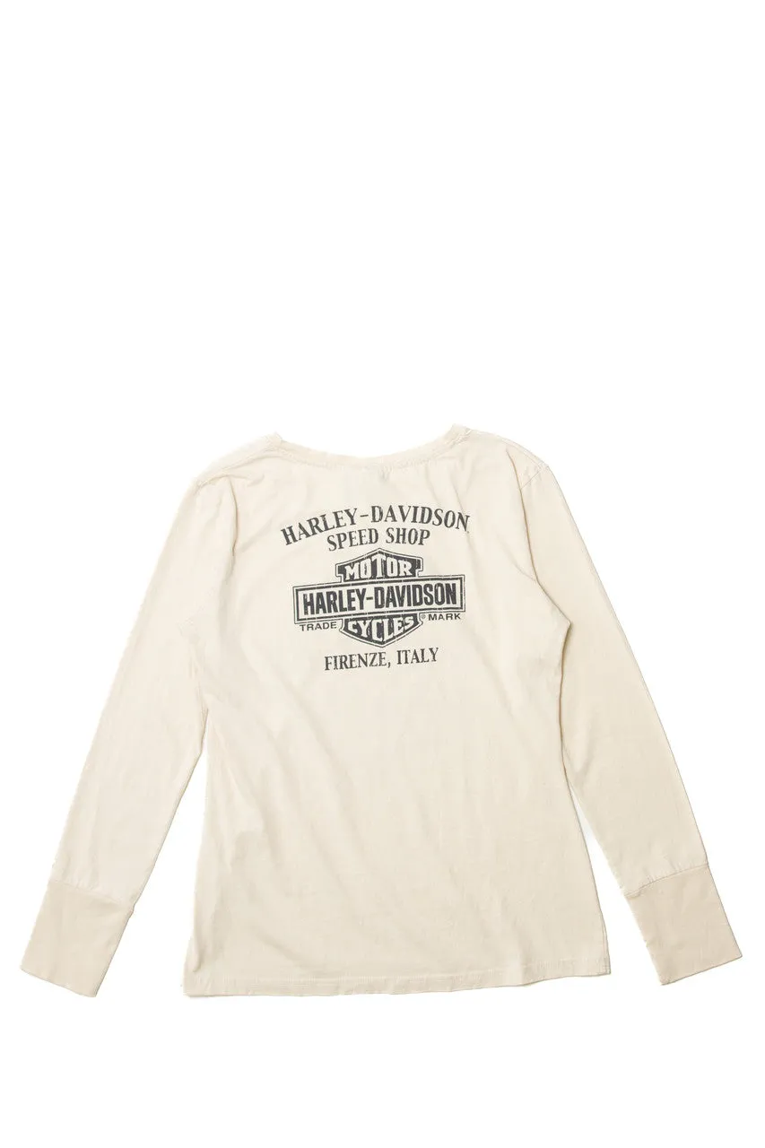 "V-Twin Power Legendary Ride" Harley Davidson long Sleeve T-Shirt (2010s)