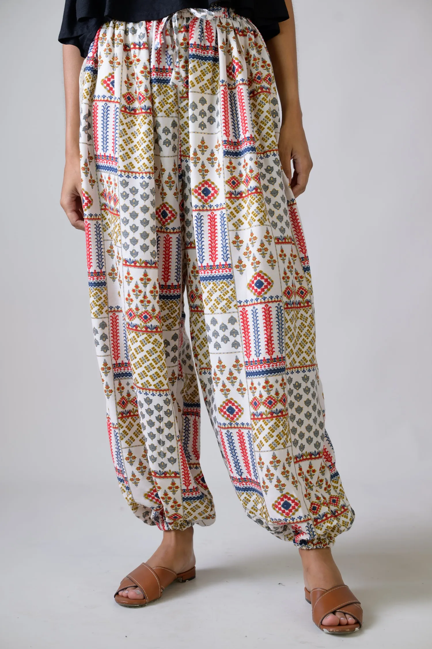 Rhea Vintage Pattern Pants