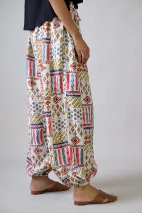 Rhea Vintage Pattern Pants
