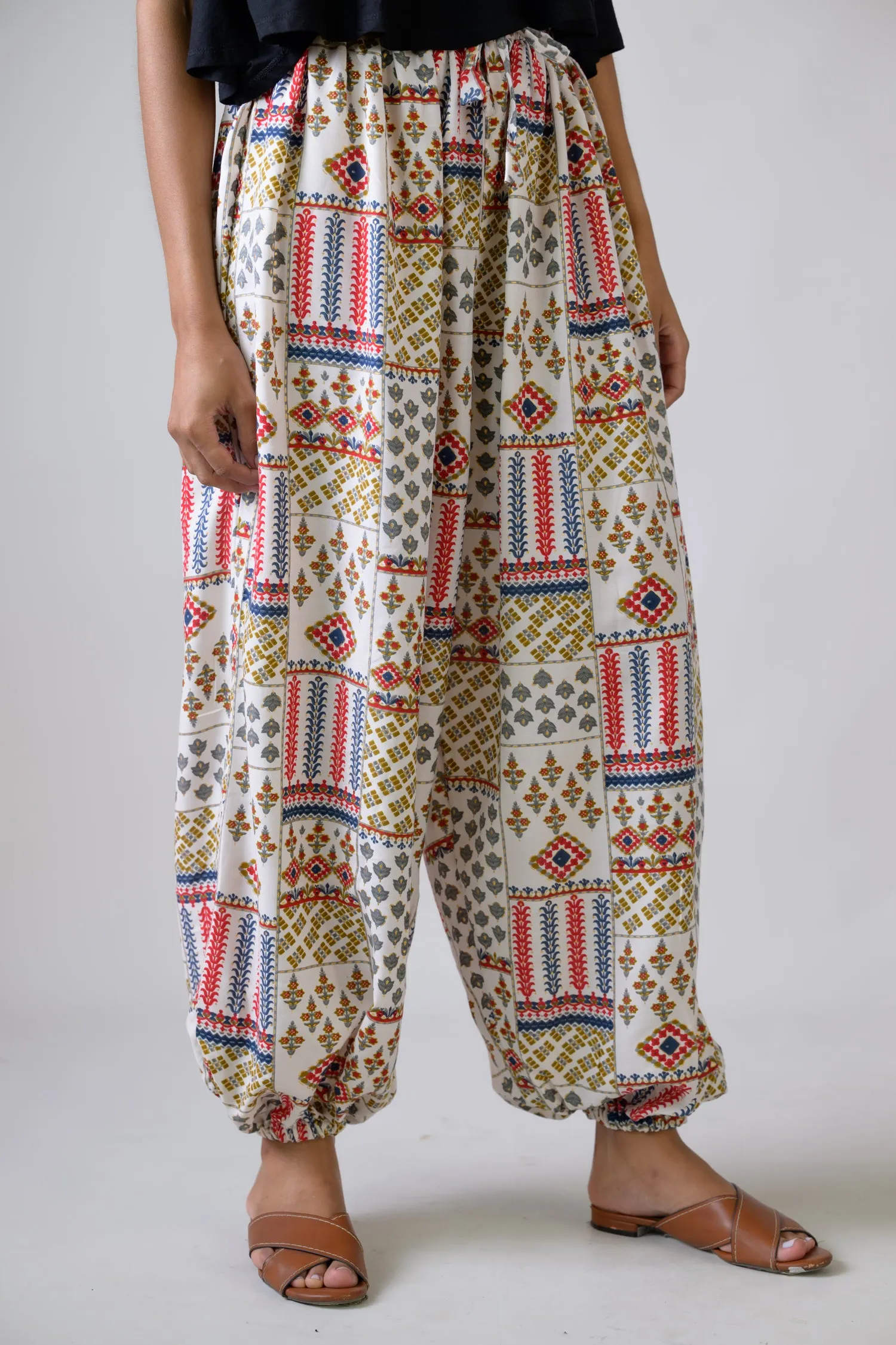 Rhea Vintage Pattern Pants