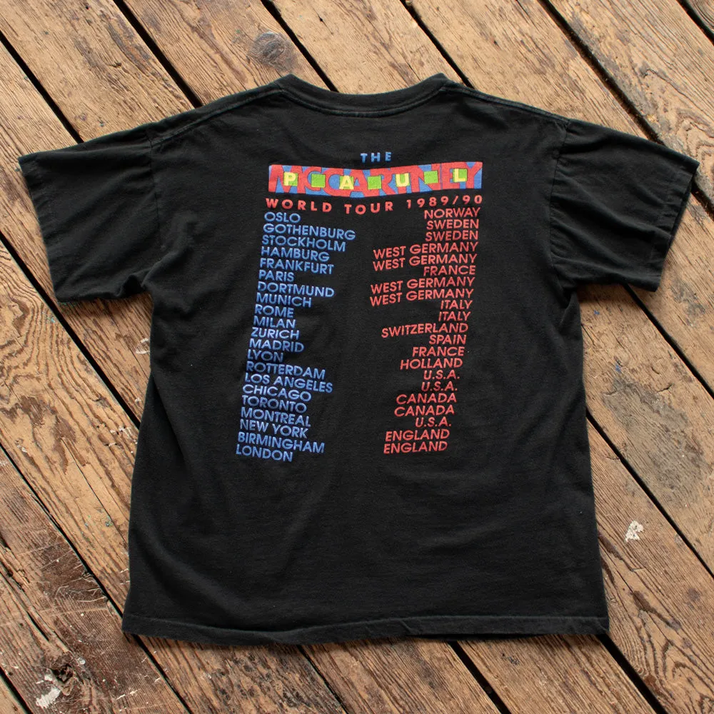 Vintage 89-90 Paul McCartney World Tour Tee - Medium
