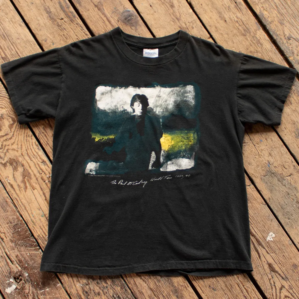 Vintage 89-90 Paul McCartney World Tour Tee - Medium