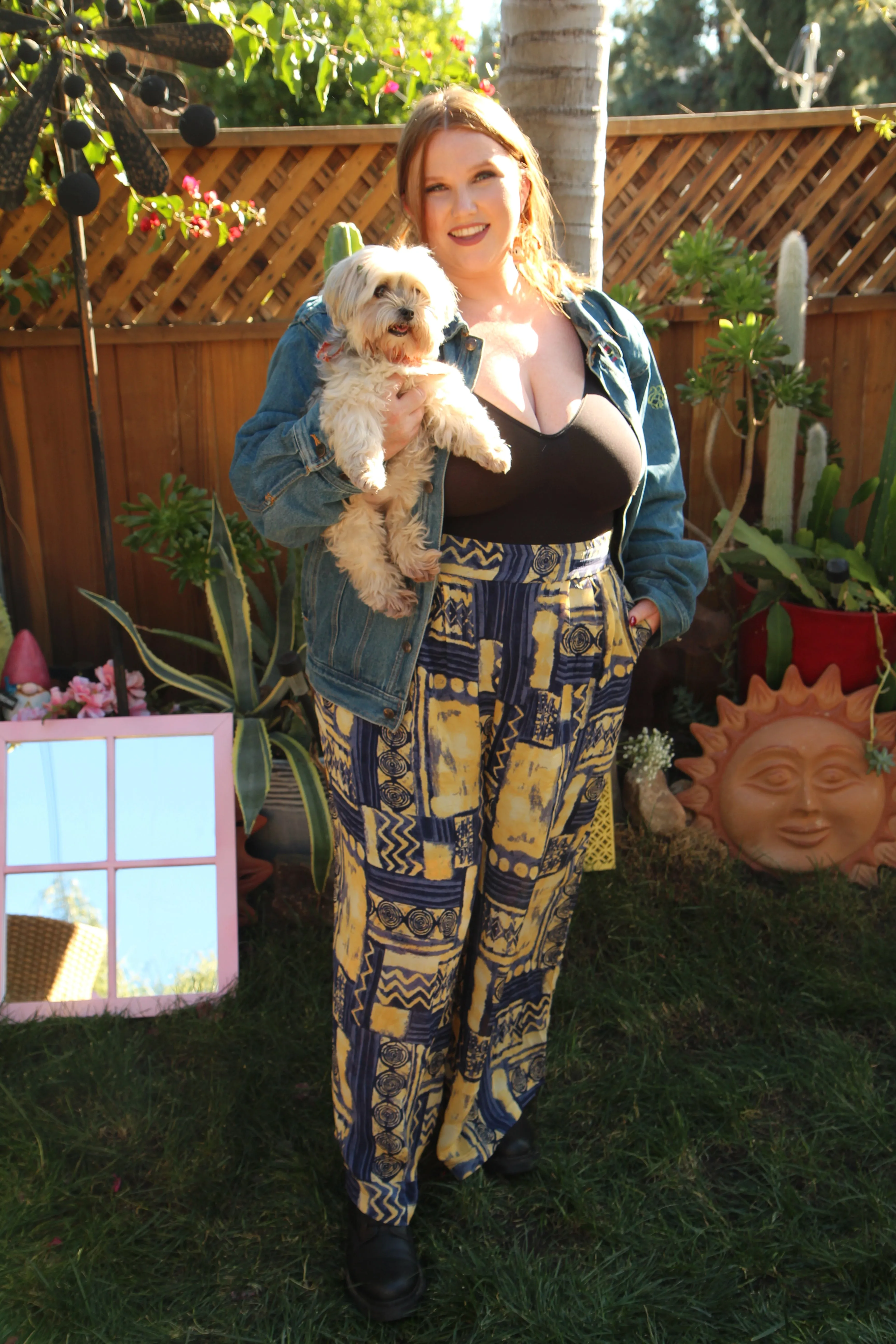 VINTAGE 90’S FLOWY SHEER PANTS